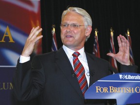 Former B.C. Premier Gordon Campbell. (Postmedia files)