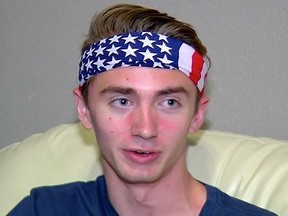 Hunter Richard, 16, says he was attacked at a Texas burger joint for wearing a Make America Great Again hat.