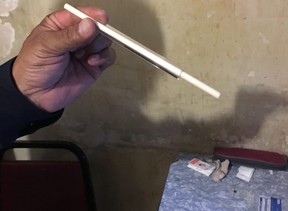 Drug paraphernalia found during Toronto city Coun. Giorgio Mammoliti’s police ride-along. (Giorgio Mammoliti photo)