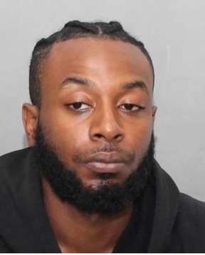 Jefferson Morgan, 29, of Oakville, is charged with attempted murder and numerous other offences stemming from a shooting at King St. W. and Portland St. on June 15, 2018. (Toronto Police handout)