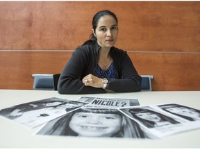 Toronto Police officer Det.-Const. Melissa Elaschuk poses for a photo at Toronto Police Traffic Services in Toronto, Ont. on Thursday July 26, 2018. Elaschuk was a childhood friend of Nicole Morin who disappeared 33 years ago. Ernest Doroszuk/Toronto Sun/Postmedia