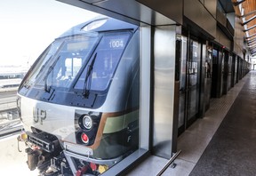 UP Express Train at Toronto Pearson Airport (Dave Thomas/Toronto Sun)