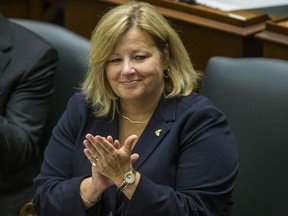 Ontario Minister of Education Lisa Thompson during the Throne speech at the Legislative Chamber at Queen's Park in Toronto, Ont. on Thursday July 12, 2018. Ernest Doroszuk/Toronto Sun/Postmedia