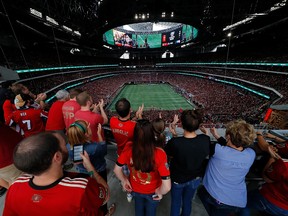 Atlanta United FC is drawing crowds at record levels since joining MLS. (GETTY IMAGES)