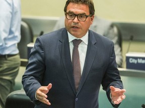 Councillor Giorgio Mammoliti is pictured at a city council meeting on Aug. 20, 2018. (Ernest Doroszuk, Toronto Sun)