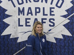 Hayley Wickenheiser hopes to help the Leafs win the Stanley Cup. (STAN BEHAL/Toronto Sun)