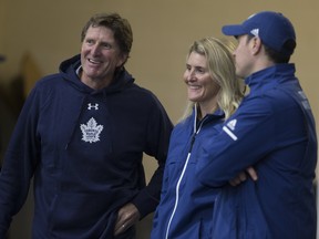 Hayley Wickenheiser was hired by the Leafs as assistant director of player development on Thursday. (STAN BEHAL/Toronto Sun)
