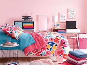 A well-dressed bed equals a well-dressed bedroom, so opt for linens that are colourful and exciting.