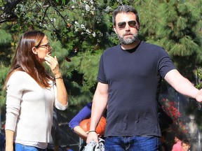 Jennifer Garner and Ben Affleck are seen in a file photo.