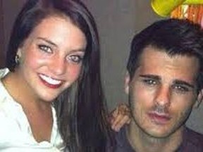Shayna Hubers and her boyfriend Ryan Poston. He wanted to dump her.