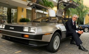 Lee Pace stars as John DeLorean in the biopic Driven.