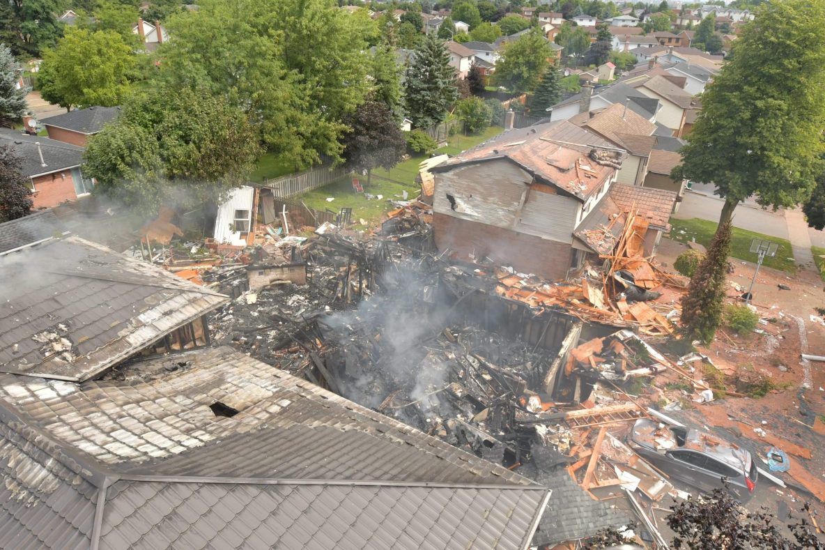 Husband charged with murder in Kitchener house blast Toronto Sun