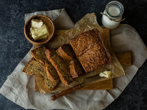 Banana Bread with Wholegrain Mustard Syrup
Credit: Maille.ca