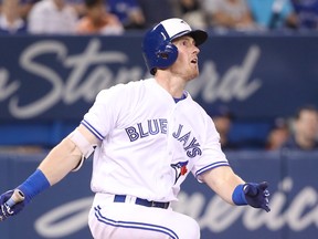 Billy McKinney of the Toronto Blue Jays.  (TOM SZCZERBOWSKI/Getty Images files)