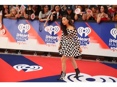 Awkwafina MMVA host, from hit movie Crazy Rich Asians, at the 2018 iHeartRadio MMVA awards in Toronto, Ont. on Sunday August 26, 2018. Jack Boland/Toronto Sun/Postmedia Network