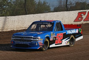 Niagara-on-the-Lake native Stewart Friesen is in contention as the NASCAR Camping World Truck Series playoffs begin in Bowmanville this weekend. (NASCAR/PHOTO)