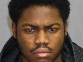 Shamoi Palmer, 23, was arrested Thursday evening in connection with Wednesday morning's shooting death of Jermaine George Titus, 32. (Police handout)