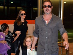 The battle between Angelina Jolie and Brad Pitt is mostly over custody of their children.