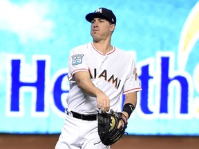 J.T. Realmuto of the Miami Marlins. (ERIC ESPADA/Getty Images files)
