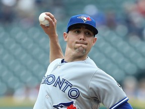Aaron Sanchez of the Toronto Blue Jays.  (LEON HALIP/Getty Images)