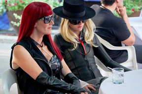Laura Dern and Kristen Stewart star in Jeremiah Terminator LeRoy, which is set to close the 43rd annual Toronto International Film Festival. (Courtesy of TIFF).