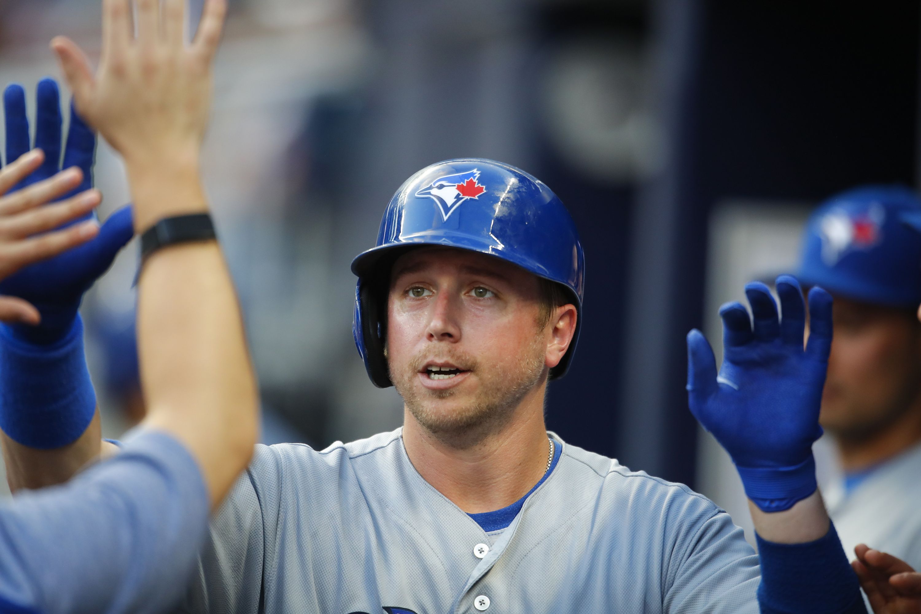 Smoak adamant he wants to stay put with Blue Jays