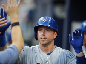 First baseman Justin Smoak is hoping the Blue Jays can be a contender again. (Todd Kirkland/The Associated Press)