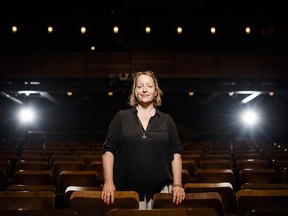 Soulpepper executive director Emma Stenning poses for a picture in Toronto on Thursday, August 23, 2018.