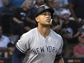 Giancarlo Stanton of the New York Yankees. 
(David Banks/AP files)
