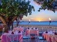 The Hau Tree Lanai at the New Otani Kaimana Beach Hotel is a popular Honolulu spot for an oceanview meal.