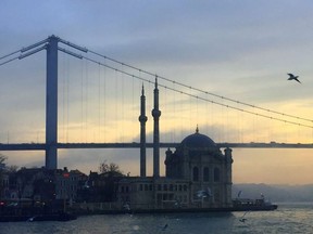 A sunrise cruise on the Bosphorus in Istanbul is one of the perks of Turkish Airline's Istanbul Bosphorus Experience for business class passengers with layovers of more than seven hours at Ataturk Airport.