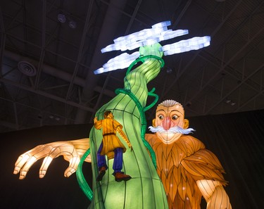 Legends of the Silk Road indoor lantern festival at the CNE Media Preview at Exhibition Place in Toronto, Ont. on Wednesday August 15, 2018. The Canadian National Exhibition runs from August 17 to September 3. Ernest Doroszuk/Toronto Sun/Postmedia