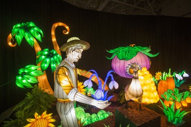 Legends of the Silk Road indoor lantern festival at the CNE Media Preview at Exhibition Place in Toronto, Ont. on Wednesday August 15, 2018. The Canadian National Exhibition runs from August 17 to September 3. Ernest Doroszuk/Toronto Sun/Postmedia