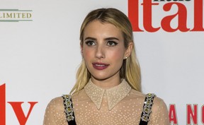 'Rom-coms make me happy': Emma Roberts feels the love in Little Italy ...