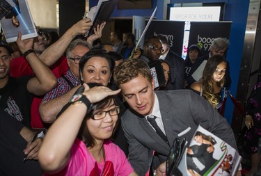 Hayden Christensen at the world premiere of Little Italy screened at the Scotiabank Theatre Toronto in Toronto, Ont. on Wednesday August 22, 2018. Ernest Doroszuk/Toronto Sun/Postmedia