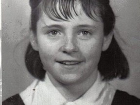Thirteen-year-old Noreen Anne Greenley went missing on Sept. 14, 1963 from Bowmanville, Ont. (Courtesy Greenley family.)