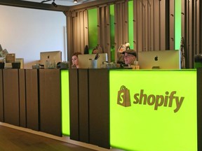 Inside look at the Shopify headquarters on Elgin St in Ottawa, May 30, 2018.  Photo by Jean Levac/Postmedia  129298