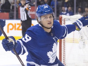 Maple Leafs centre William Nylander remains unsigned. (THE CANADIAN PRESS)