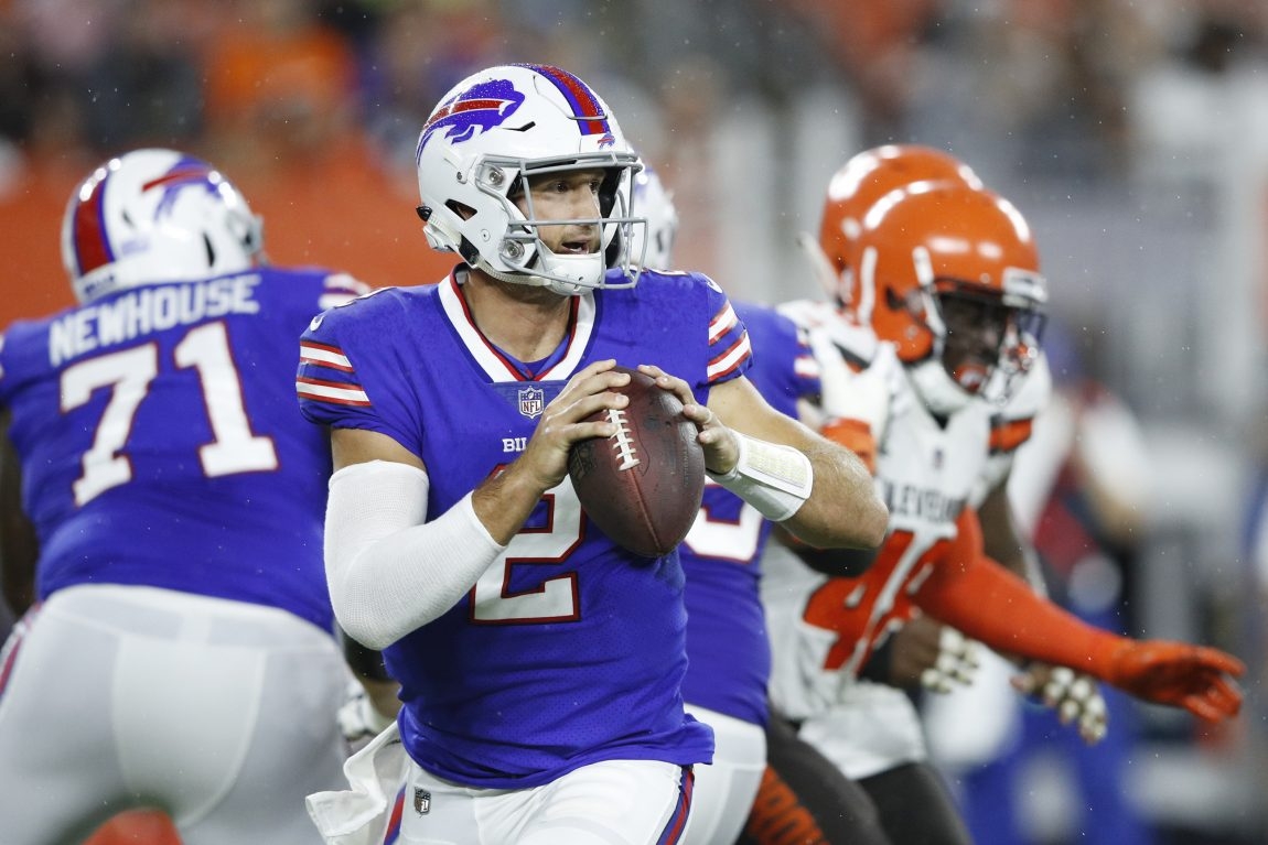 Bills name Nathan Peterman starting quarterback