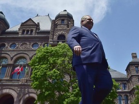 Premier Doug Ford is pictured June 8, 2018 — a day after he won the provincial election. (The Canadian Press)
