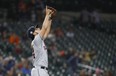 Houston Astros relief pitcher Roberto Osuna was dealt by the Jays at the trade deadline. (AP PHOTO)