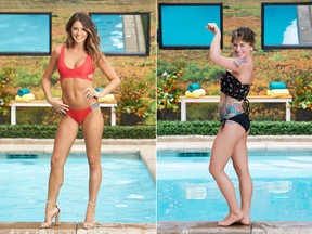 Angela Rummans (left) and Sam Bledsoe were the latest houseguests to be eliminated on Big Brother Season 20. (CBS)