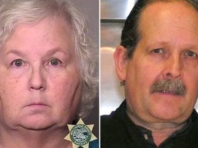 Portland cops say romance novelist Nancy Crampton-Brophy parked a trio of slugs into her chef husband.