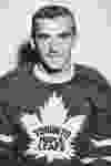 Danny Lewicki as a member of the Â50s Leafs.