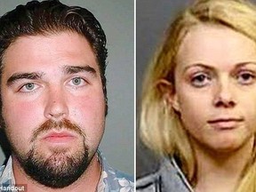 Daniel Wozniak and his girlfriend, former Disneyland princess, Rachel Mae Buffet. Wozniak was sentenced to death for a double murder. Buffett was convicted of a number of obstructing justice charges.