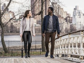 Violett Beane and Brandon Michael Hall star in God Friended Me. (CBS)