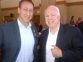 Peter MacKay with John McCain.