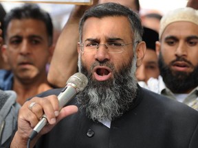 Hate preacher Anjem Choudary was released from a British prison and appears to be getting the old gang back together.