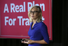 Toronto mayoral candidate Jennifer Keesmaat laid out her “A Real Plan For Transit,” a $50 billion plan over a 30-year period, on Thursday, Aug. 30, 2018. (Jack Boland/Toronto Sun/Postmedia Network )