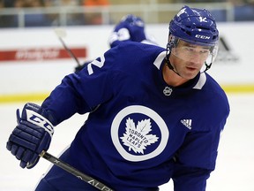 Patrick Marleau during Toronto Maple Leafs  training camp in Niagara Falls on Saturday Sept. 15, 2018.